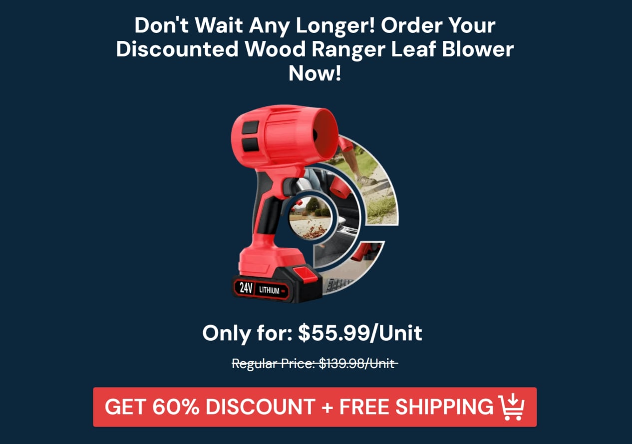 Buy Wood Ranger Leaf Blower from the official store